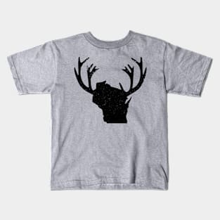 Wisconsin Deer Hunting Kids T-Shirt